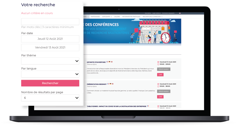 Dynamic search engine Dynamic search engine