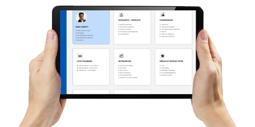 Espace personnel visiteur