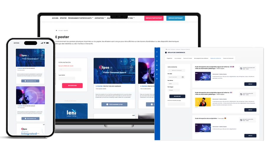 Program and sessions management